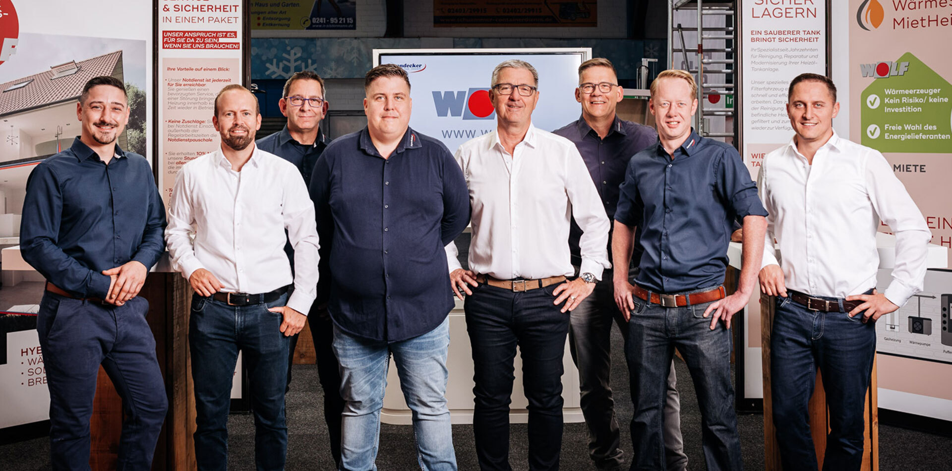 Leyendecker Team bei der Arbeit